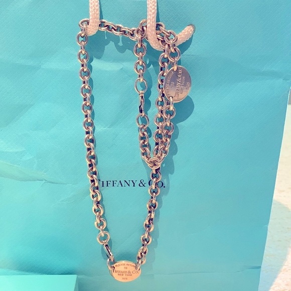 Tiffany & Co.100% selling Authentic SS selling SETS only Necklace & Braceletā¤ļø - Picture 7 of 11